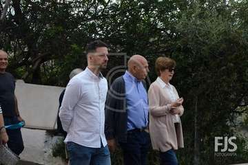 Procesión de Santa Agueda y la Virgen de Lourdes en Telde (Foto Francisco Javier Santana)